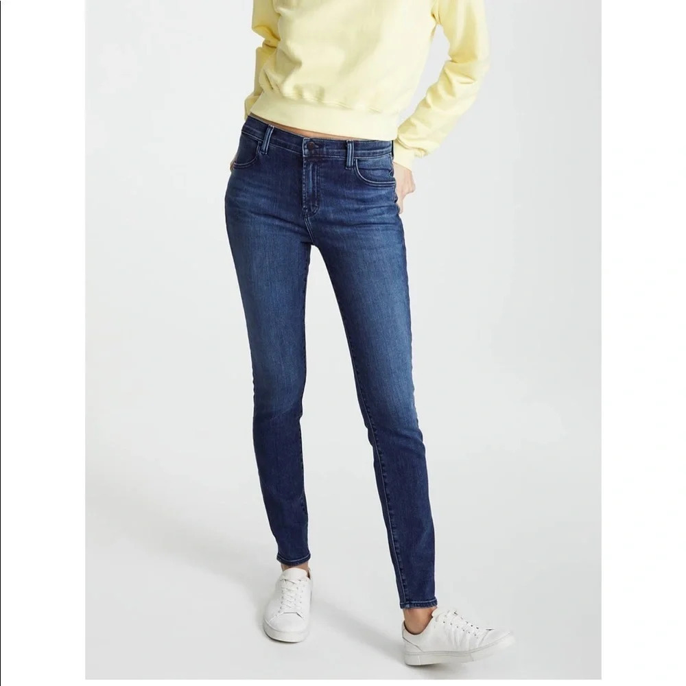 WJ143 Women’s J Brand Maria Fleeting High Rise Skinny Jeans 24